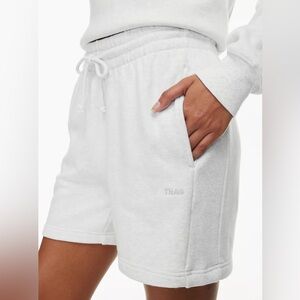 TNA Terry Fleece Boyfriend Shorts